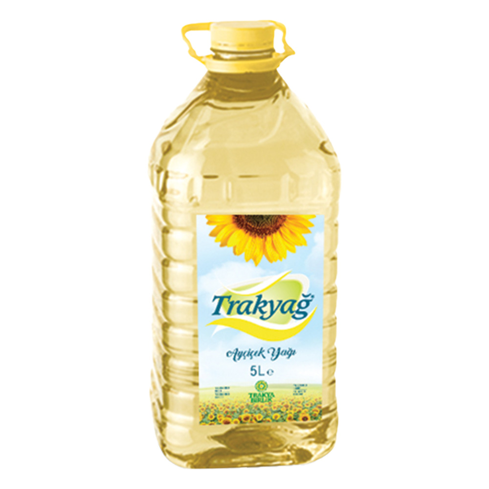 Trakyag Ayçiçek Yağı 5 Lt Pet 