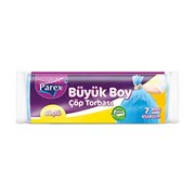 Parex Güçlü Büyük Boy Çöp Torbası 65*80 Cm 10’lu