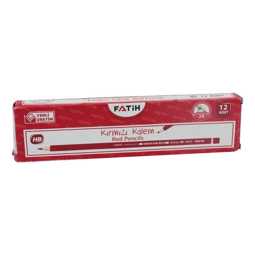 Fatih Kırmızı Kalem 12 Li 25010