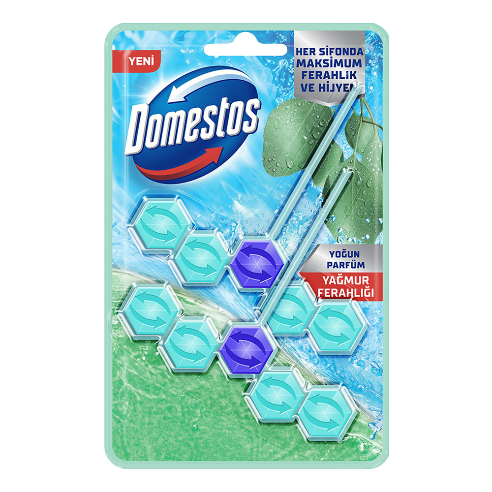 Domestos Wc Blok Yağmur Ferah 2*50 Gr**