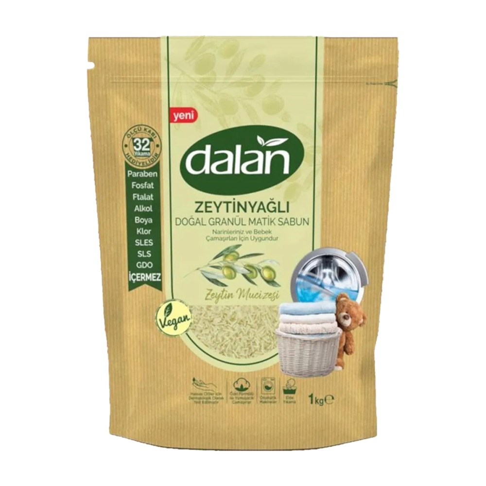 Dalan Doğal Granül Sabun Zeytin Yağlı 1 Kg 