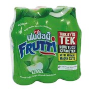 Uludağ Frutti Elma Aromalı Maden Suyu 6*200 ml.