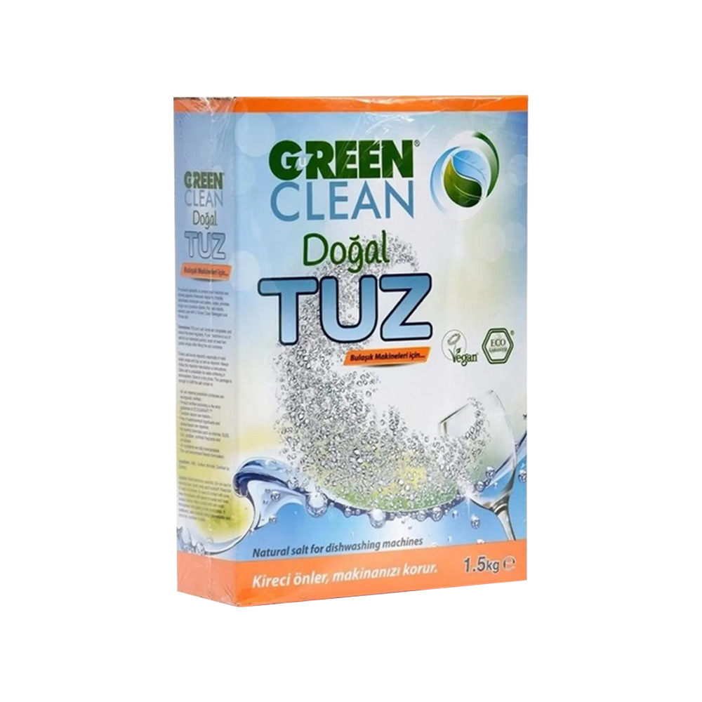 Green Clean Doğal Bulaşık Makinası Tuzu 1500Gr