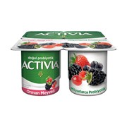 Activia Doğal Probiyotik 4*100 Gr Orman Meyveli