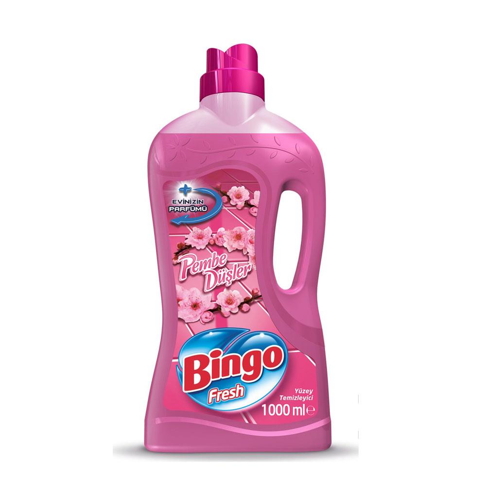 Bingo Fresh Yüzey Temizleyici 1000Ml  Pembe Düşler