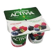 Activia Doğal Probiyotik 4*100 Gr Orman Meyveli