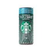 Starbucks Soğuk Kahve Tripleshot Şekersiz 300 Ml**