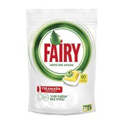 Fairy Hepsi Bir Arada 60’Lı Limonlu Bulaşık Makinesi Deterjanı