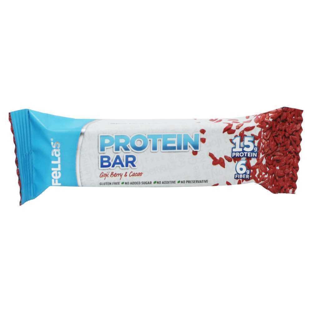 Fellas Protein Bar Goji Beryy & Kakao 45 Gr