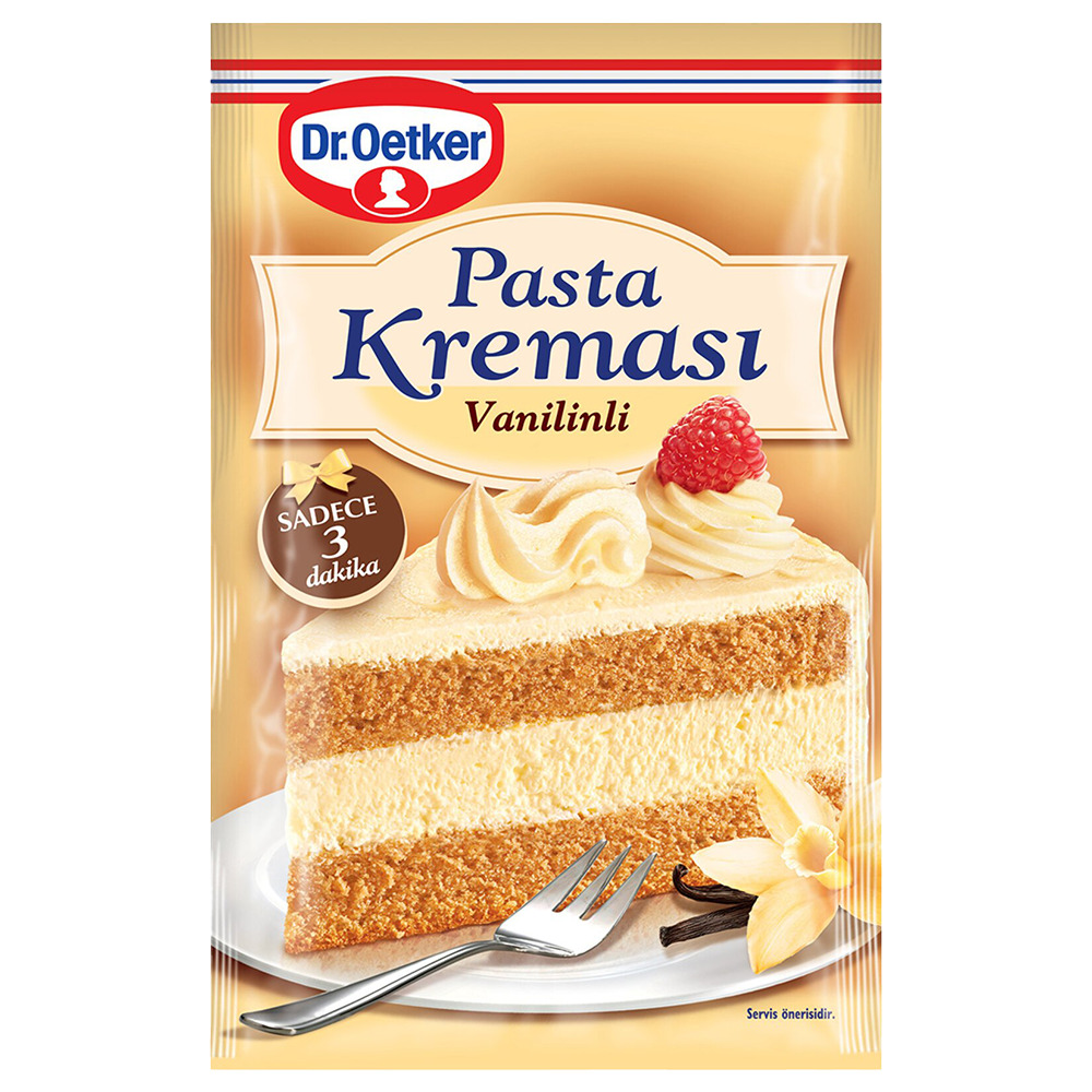 Dr. Oetker Pasta Krema Vanilya 136 Gr.