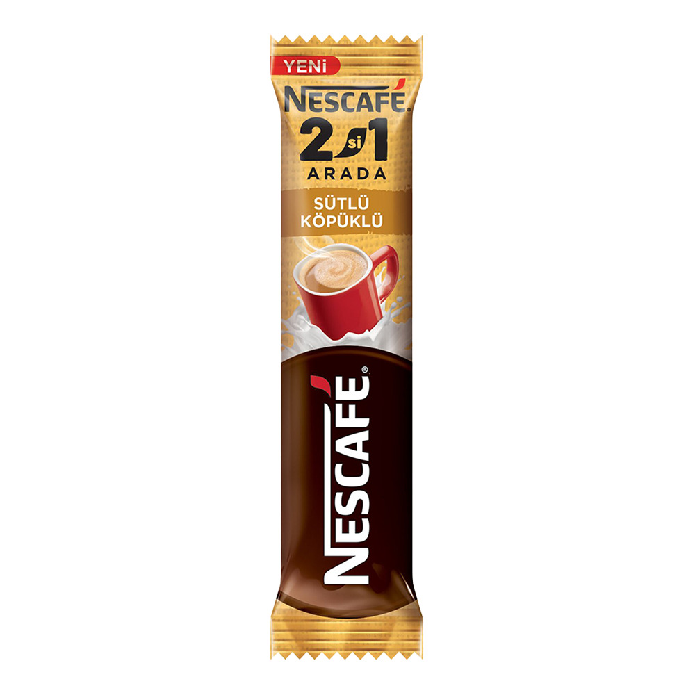 Nescafe 2'si 1 Arada Sütlü Köpüklü