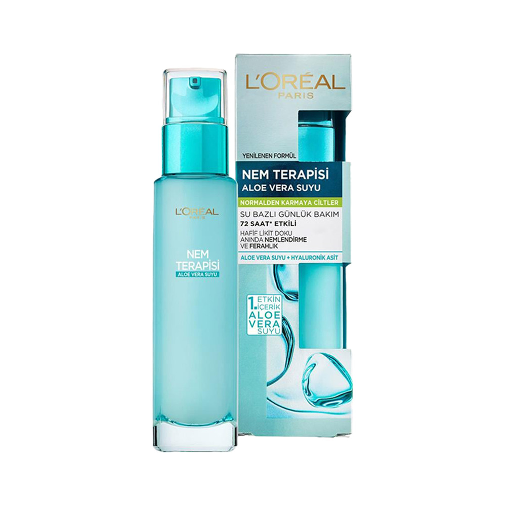 Loreal Nem Terapisi 70 Ml Aloe Vera Suyu Normalden Karma Cilt