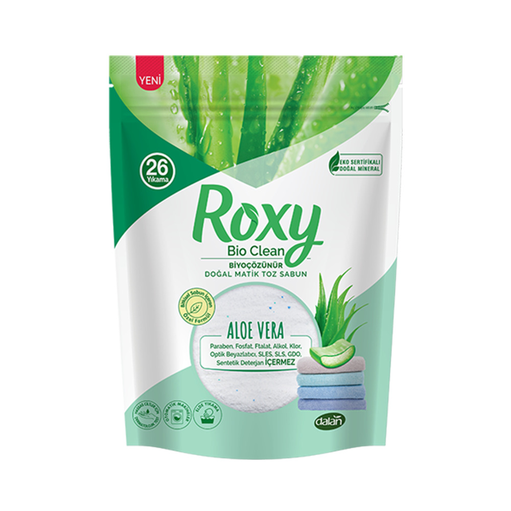 Roxy Sabun Toz Matik Aloe Vera 800 Gr