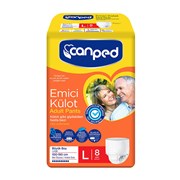 Canped Emici Külot Hasta Bezi Büyük 8’li