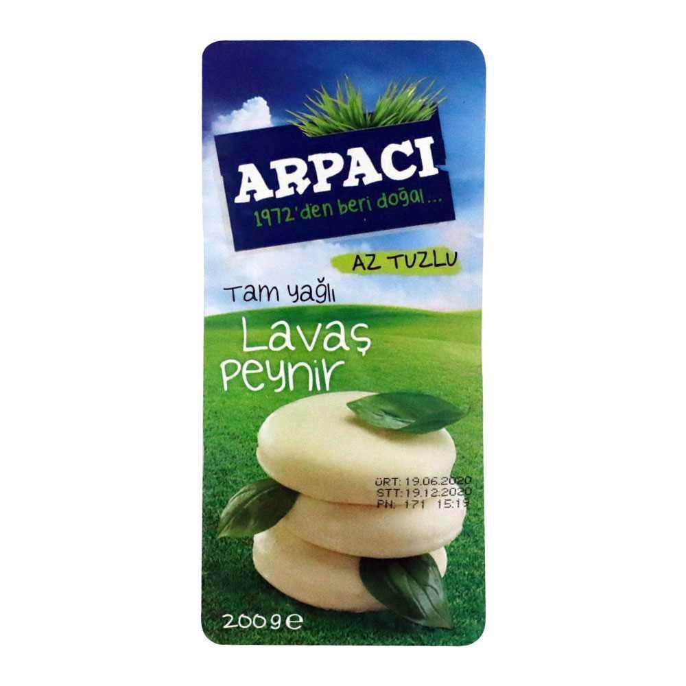 Arpacı Az Tuzlu Lavaş Peyniri 200 Gr