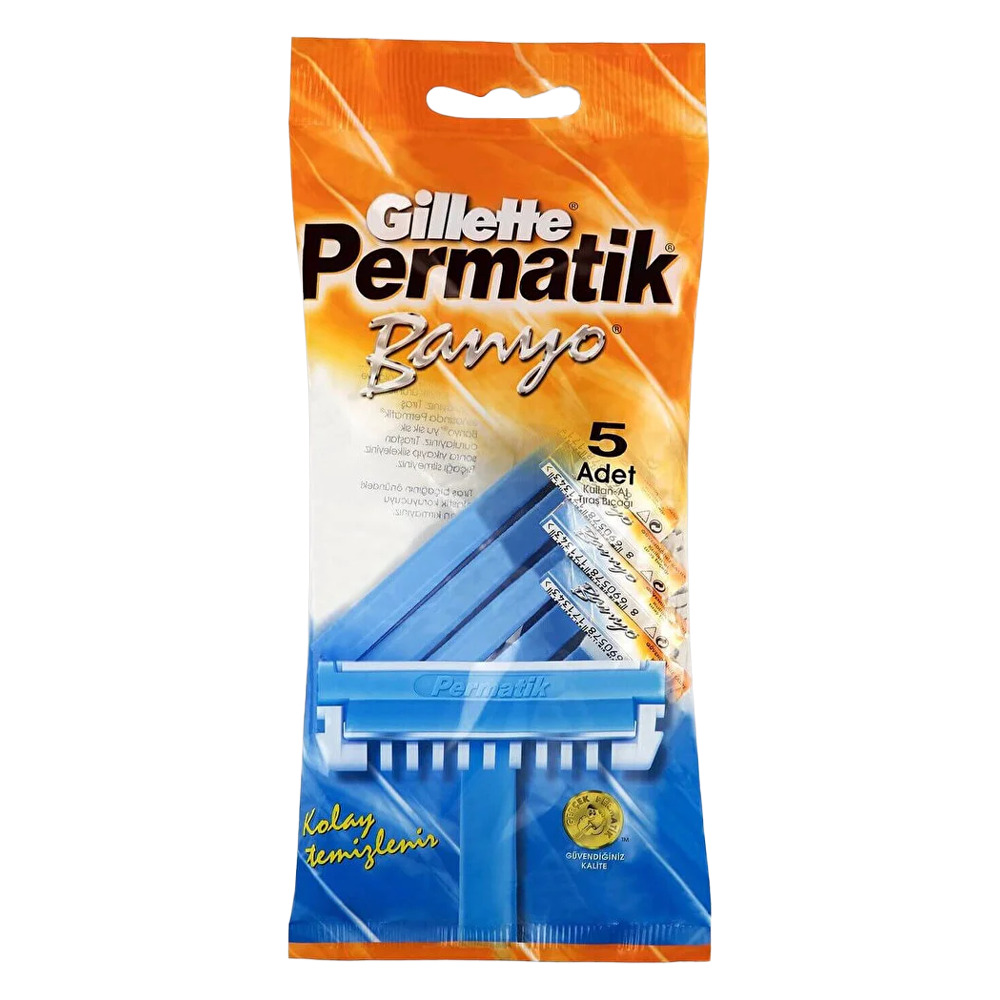 Gillette Permatik Banyo 5’li