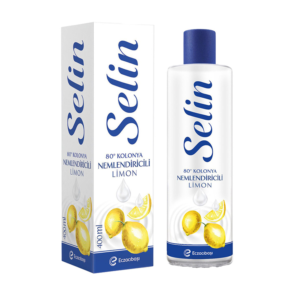 Selin Nemlendiricili Limon Kolonyası Plastik 400 Ml