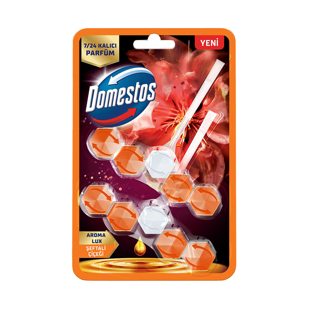 Domestos Wc Blok 2*50Gr Şeftali Çiçeği**