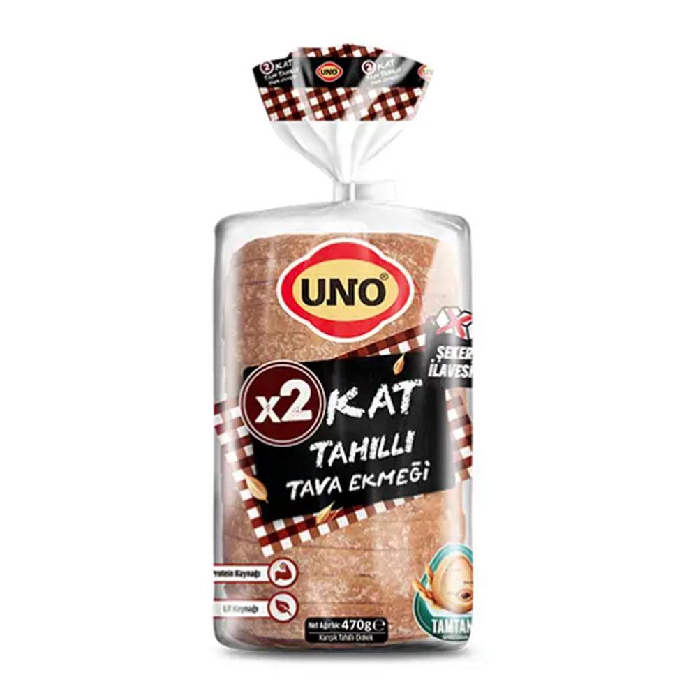 Uno 2 Kat Tahıllı Tava Ekmeği 470 Gr