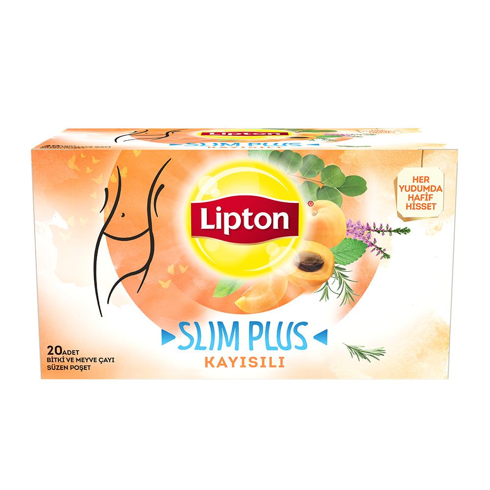 Lipton Form Plus Kayısılı Bardak Poşet 20’li