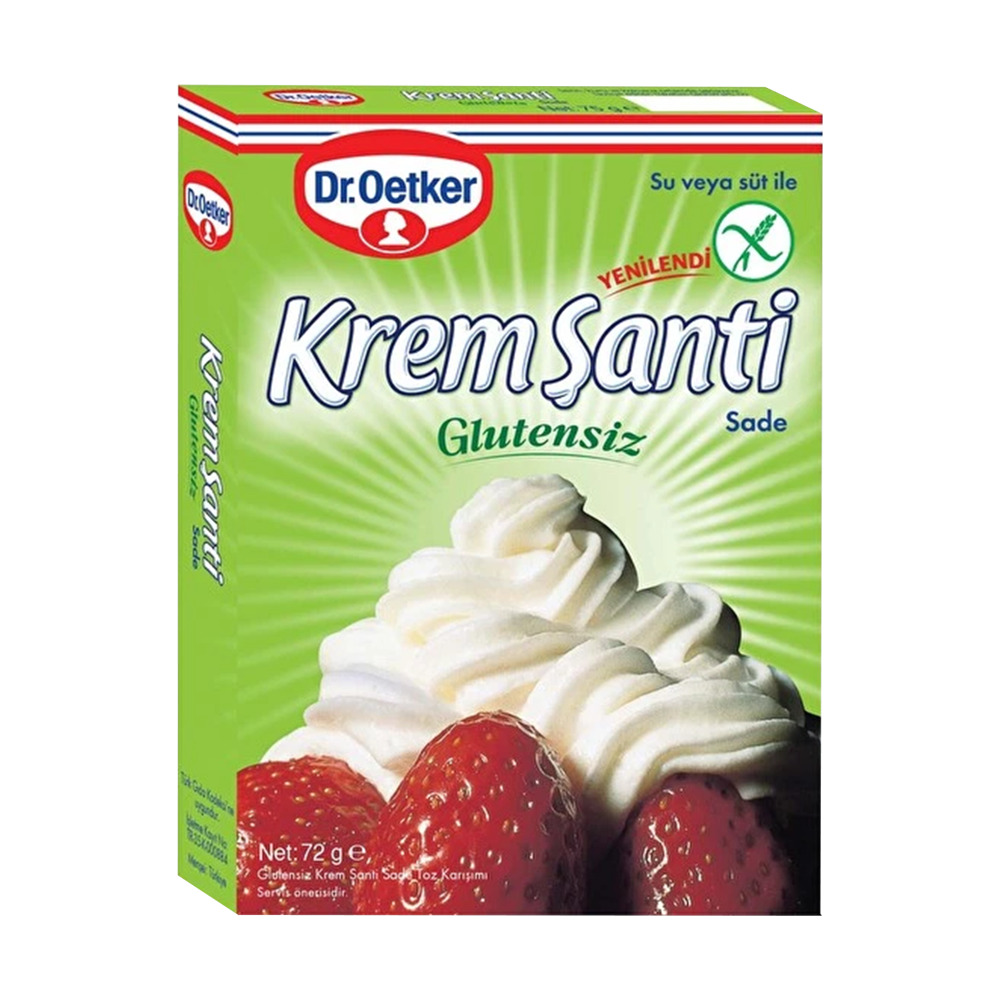 Dr.Oeter Glutensiz  Krem Şanti 72 Gr