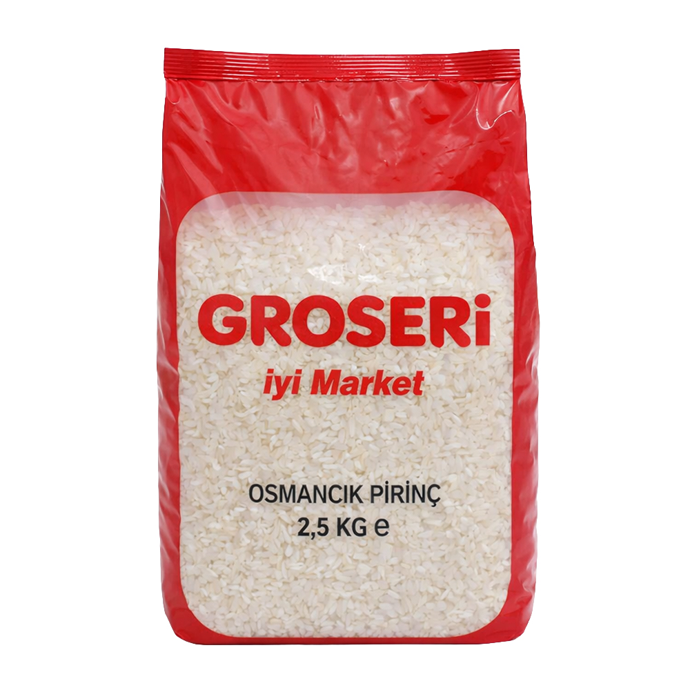Groseri Osmancık Pirinç 2,5 Kg