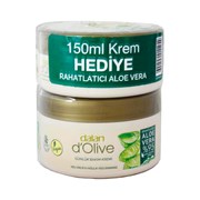 Dalan D'olive Günlük Bakım Rahatlatıcı Aloe Vera Kremi 250 Ml + 150 Ml Hediye