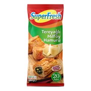 SuperFresh Tereyağlı Milföy Hamuru 1000 Gr.