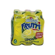 Uludağ Frutti Limon Aromalı Maden Suyu 6*200 ml.