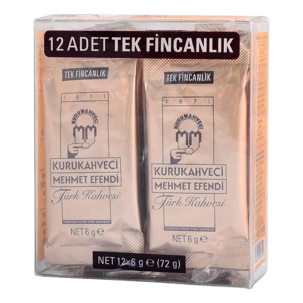 Mehmet Efendi Türk Kahvesi 12*6 Gr