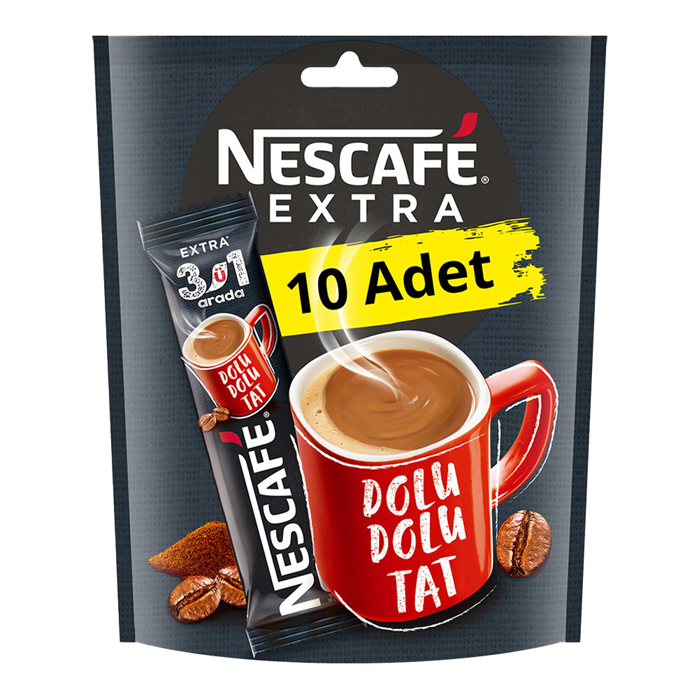 Nescafe Extra 3’ü 1 Arada 10’lu Paket