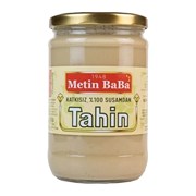 Metin Baba Tahin 600Gr Cam