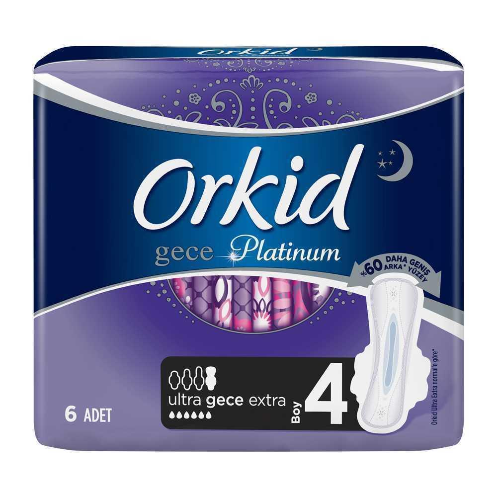 Orkid Ultra Platinum Gece Ekstra 6’lı.