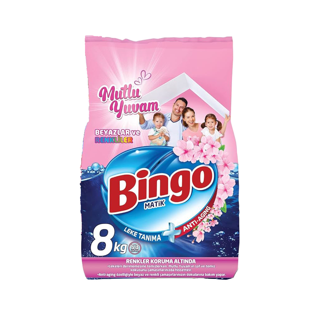 Bingo Matik 8 Kg Mutlu Yuvam