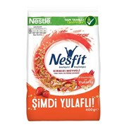 Nestle Nesfit Kırmızı Meyveli Tam Buğday ve Pirinç Gevreği 400 Gr 