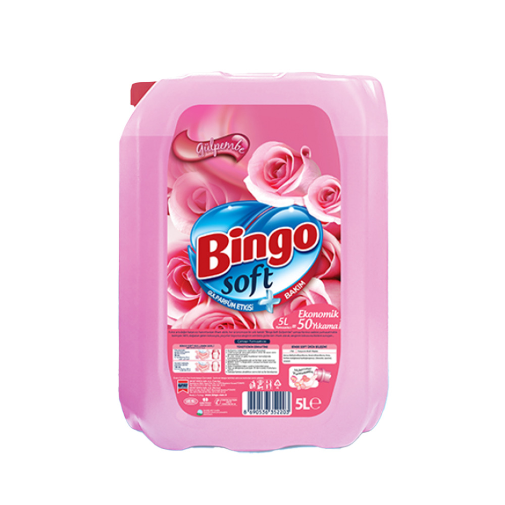 Bingo Soft Gülpembe 5 Kg.