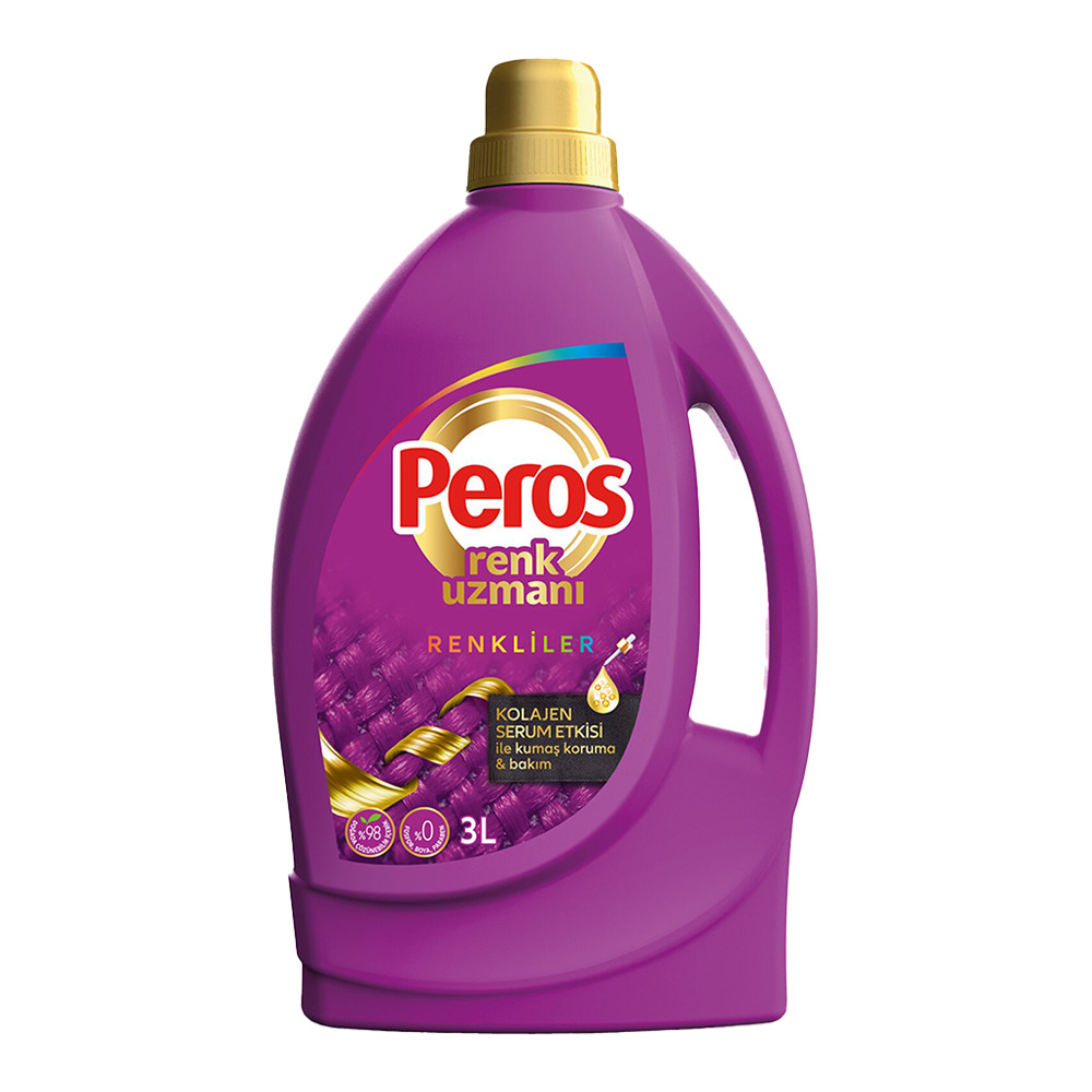 Peros Renk Uzmanı Sıvı Bakım Renkliler 3 Lt