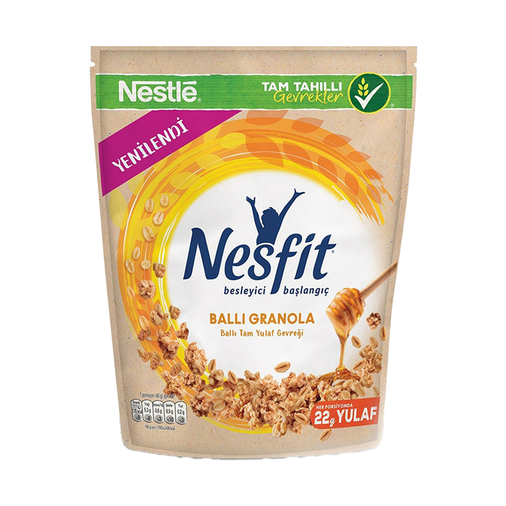 Nestle Nesfit Granola Ballı 300Gr