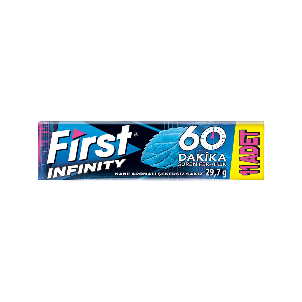 First Infınıty Sakız 60 Dakika 29,7Gr Nane Aromalı