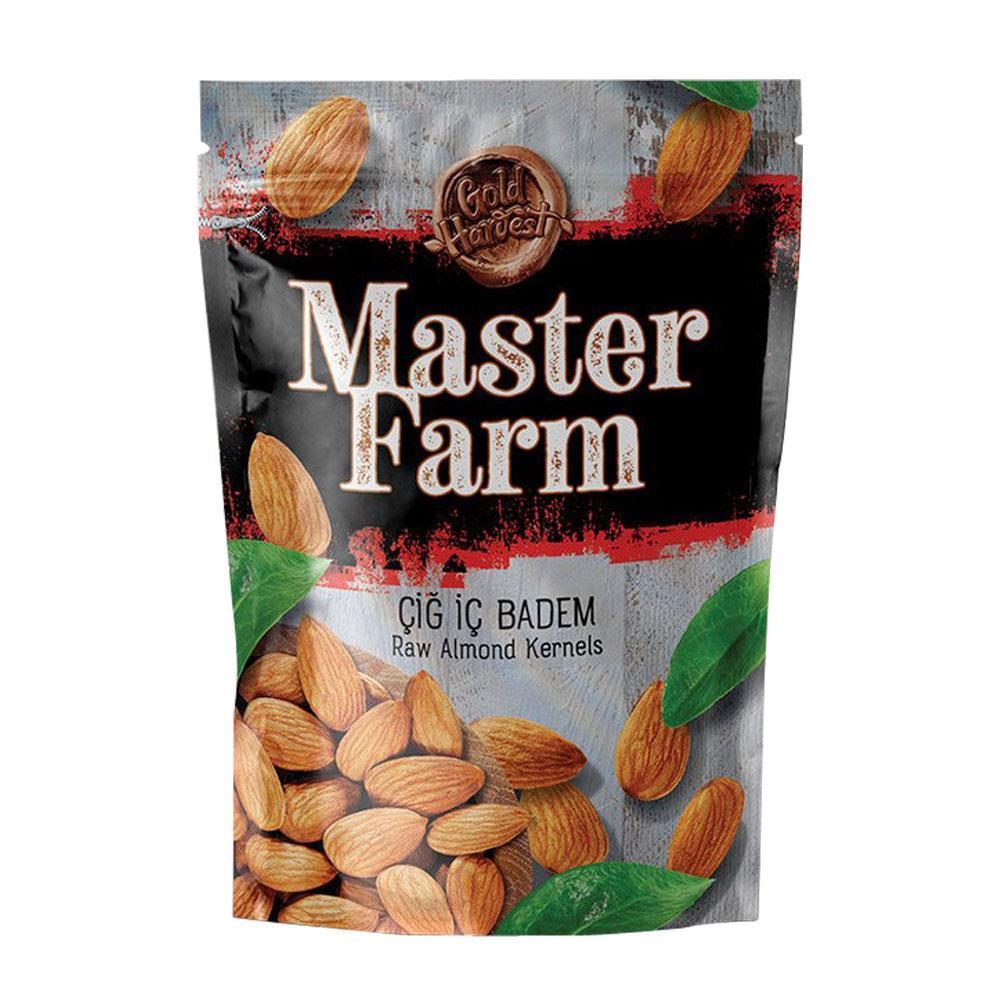 Master Farm İç Tatlı Badem Çiğ 160 gr