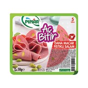 Pınar Aç Bitir Dana Macar Salam 50 Gr Fıstıklı