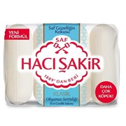 Hacı Şakir Klasik Okyanus Serinliği El ve Güzellik Sabunu 4x70 gr