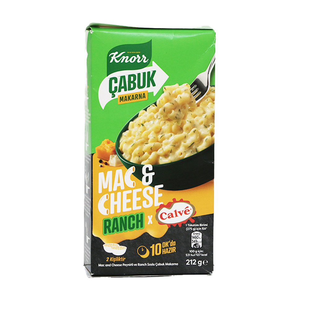 Knorr Çabuk Makarna 212Gr Mac&Cheese