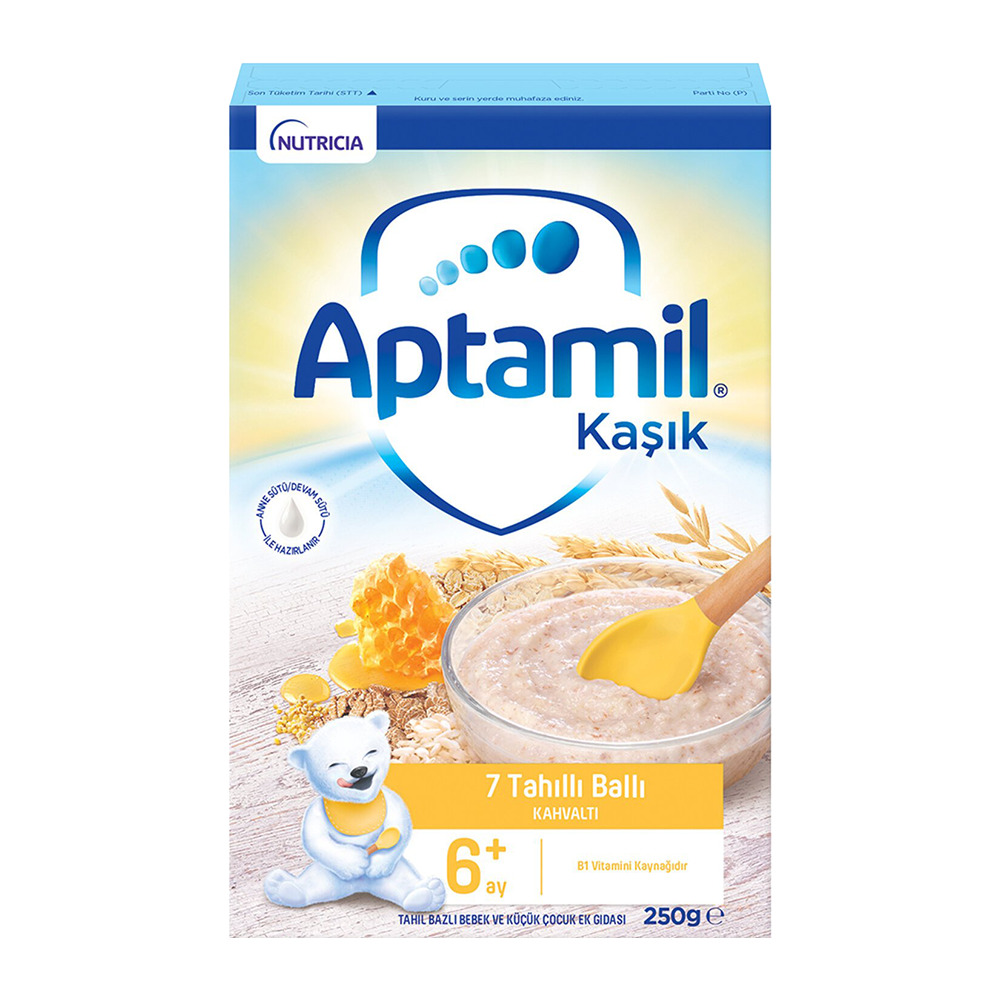 Aptamıl Kaşık Mama 250Gr 7 Tahıllı Ballı