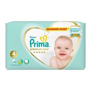 Prima Premium Care Ekonomik Maxi Jumbo Bebek Bezi No:4 46’lı 7-14 Kg 