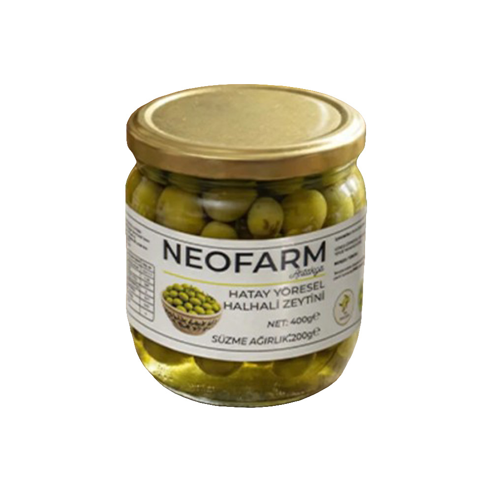 Neofarm Hatay Yöresel Halhali Zeytini 400 Gr