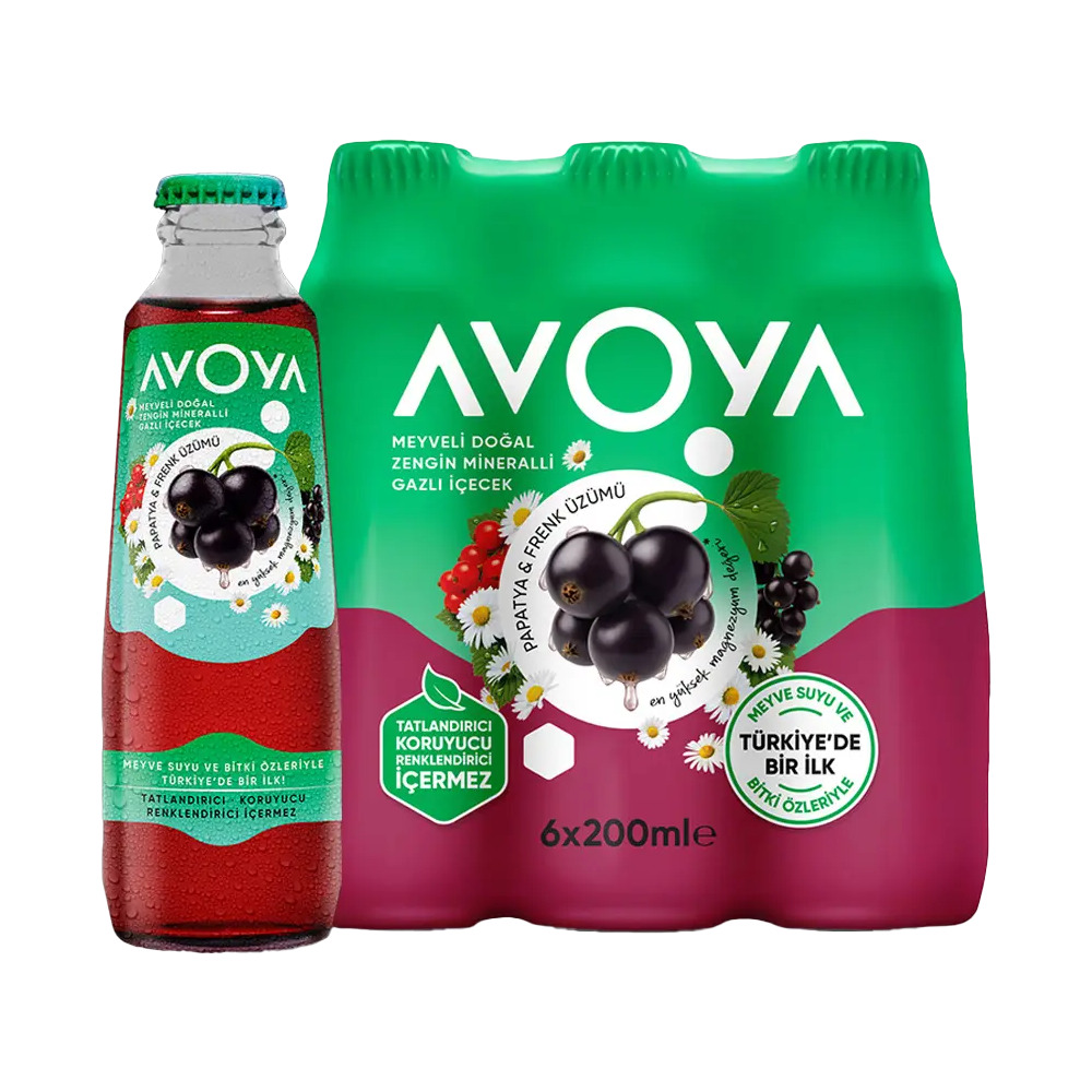 Avoya 6*250 Ml Papatya & Frenk Üzümü 