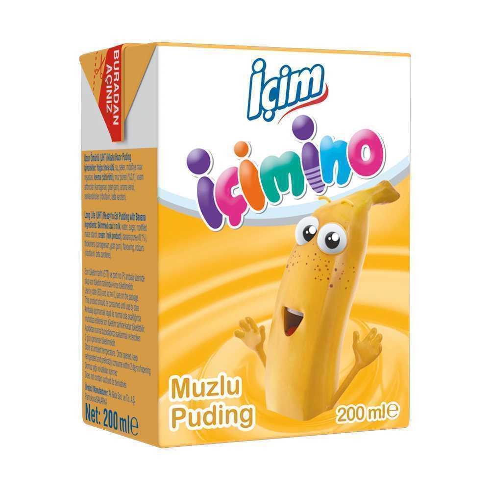 İçim Muzlu Puding 200 Ml