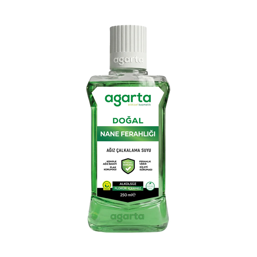 Agarta Doğal Ağız Bakım Suyu Naneli 250 Ml