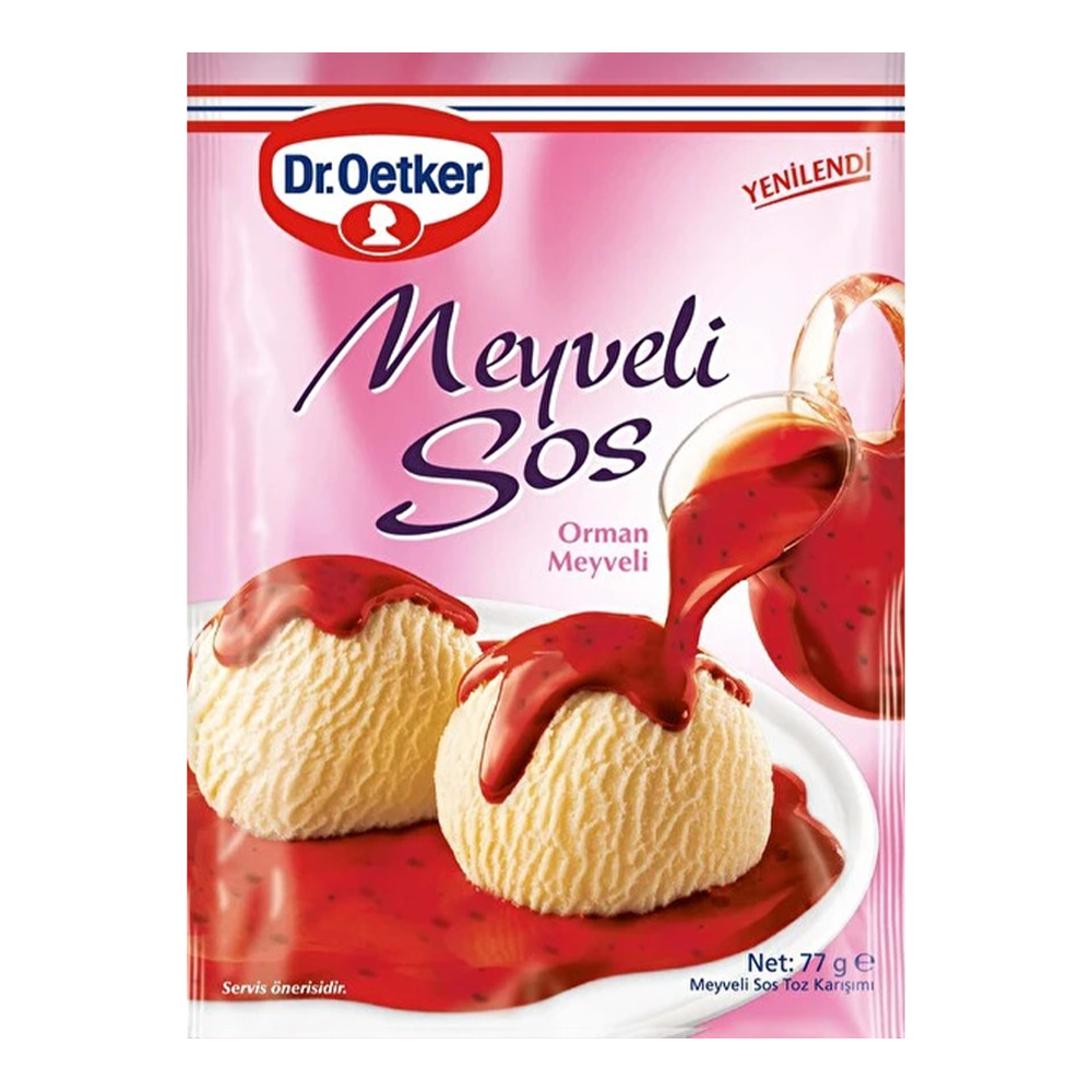 Dr.Oetker Meyve Sos 77 Gr